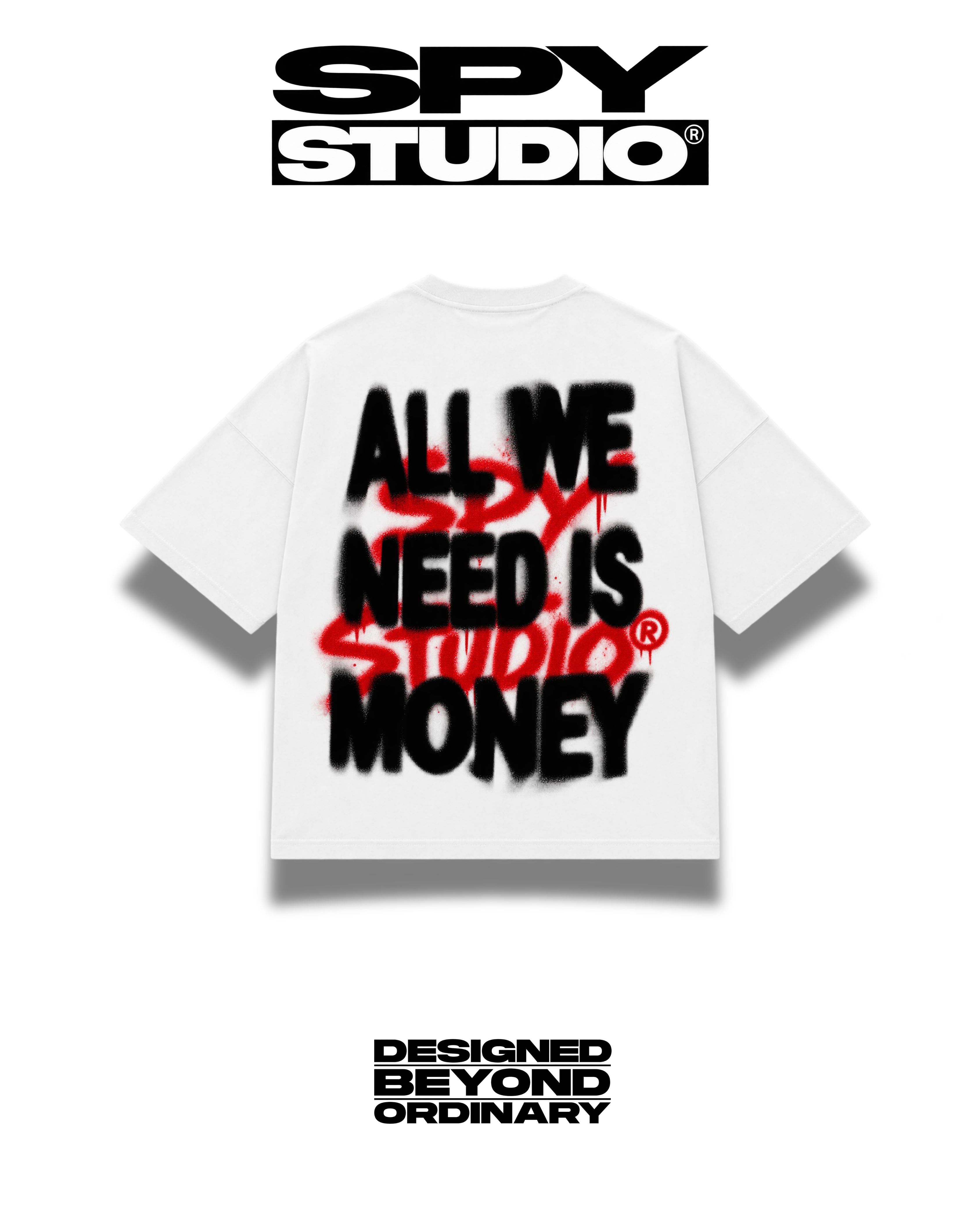 SPY STUDIO® ALL WE NEED IS MONEY TEE