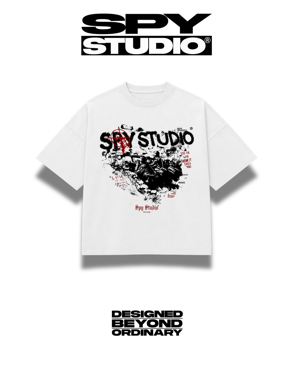SPY STUDIO® LOVE IS THE ANSWER TEE