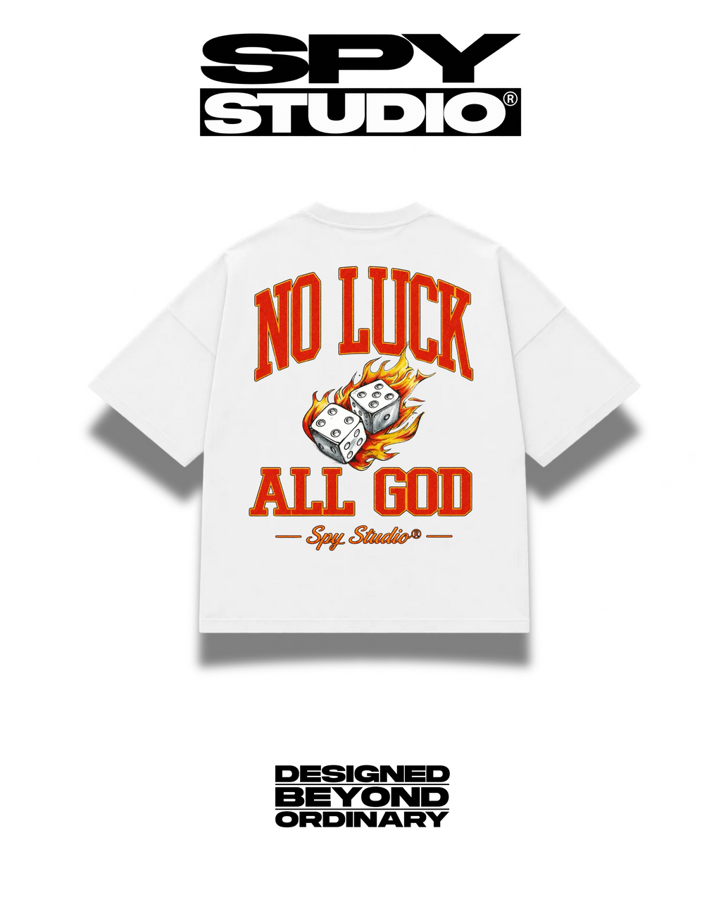 NO LUCK ALL GOD TEE