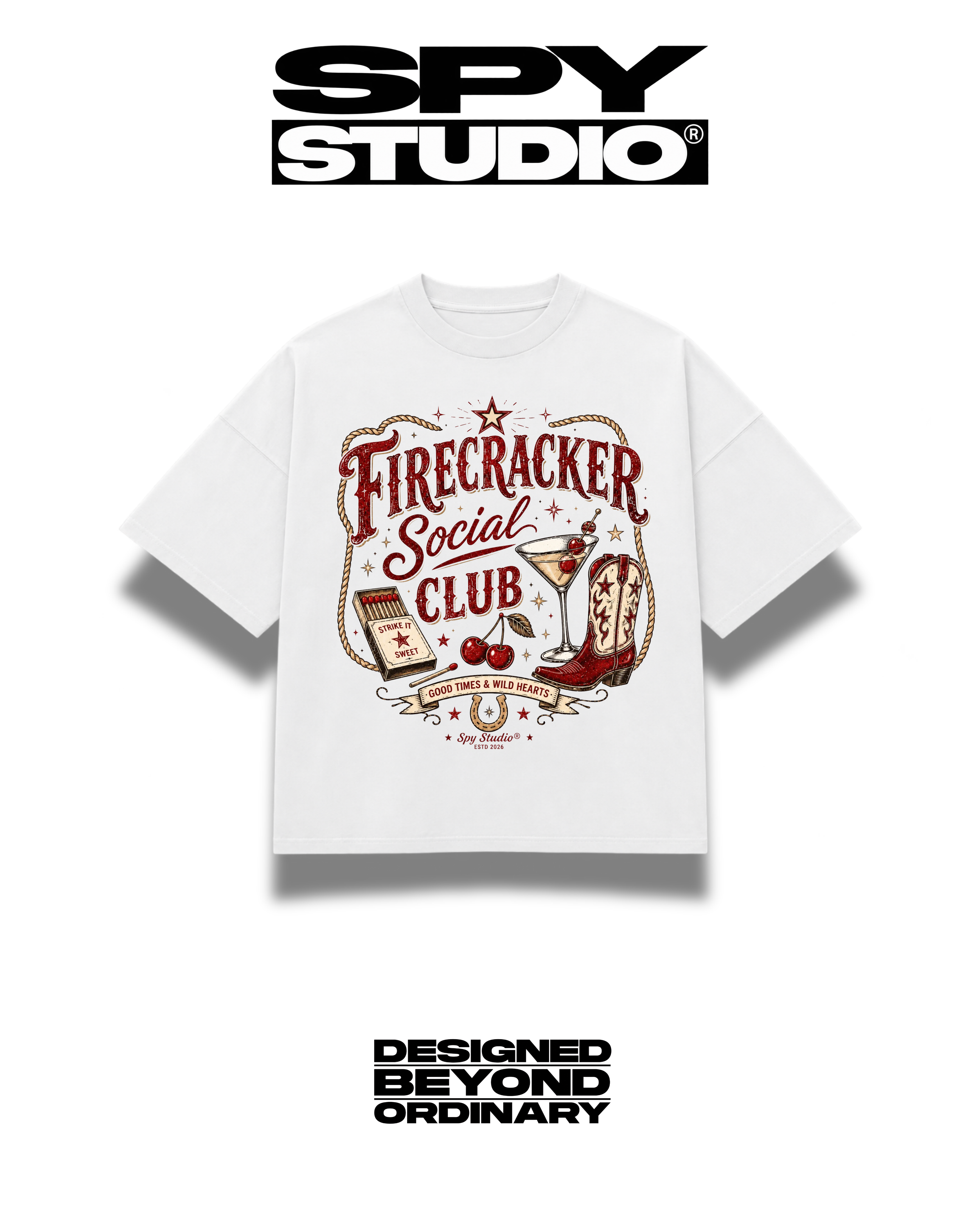 FIRECRACKER SOCIAL CLUB TEE